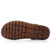 Summer Genuine Leather Men's Sandals Non-slip Thick Bottom Soft Breathable Beach Shoes Two-wear Outdoor Sports Leisure Sandals