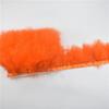 2Meters Colorful Fluffy Marabou Feathers Tassel Fringe Trim Turkey Feather Ribbon Clothes Cuffs Shawl Sewing Flecos Decoration