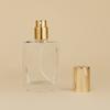 30 мл винтовой квадратный стеклянный спрей, дозатор Qerfume, косметическая упаковка, пустая бутылка, спринклер для жидкого прессования, флакон для духов