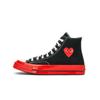 Converse Comme Des Garçons Chuck 70 High Top Black Red