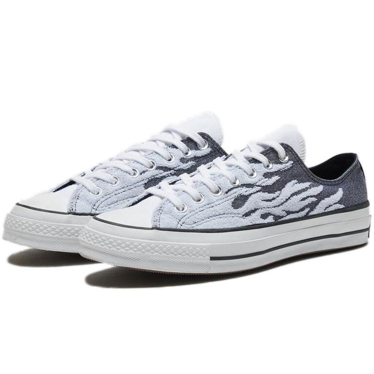 Converse Archive Flames Chuck 1970-х Низкие 'Черный Серый' 166713C
