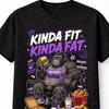 Kinda Fit Kinda Fat Gorilla Gym Humor Bodybuilding Unisex TShirt
