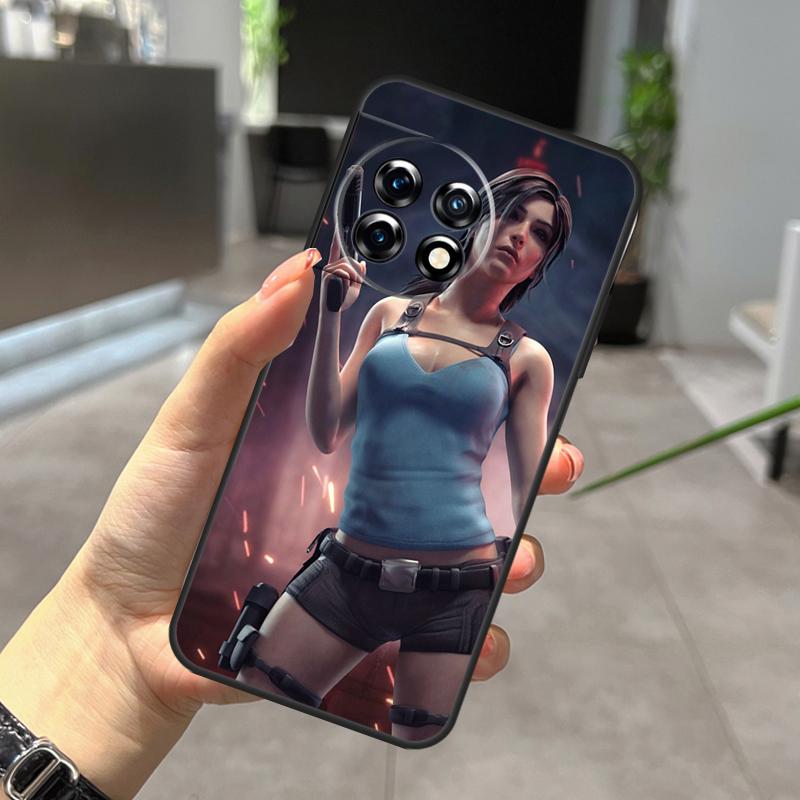 Чехол Lara Croft Tomb Raider для OnePlus Nord N20 N30 CE 5 3 4 Lite OnePlus 15 13 12 11 10 Pro 10T 13T 13R 15R