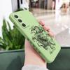 Чехол для телефона "Кувыркающийся дракон" для Samsung Galaxy A55 A35 A25 A15 A05 A05S A54 A34 A24 A14 A04 A04S A04E 4G 5G