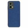 For Motorola Moto G35 5G Case Retro Leather Coated PC+TPU Phone Cover
