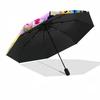 My Little Pony Friendship Portable Automatic Umbrella Compact 8-Rib Design Sturdy Construction Travel Essential Fashion Lovers Stylish Gift for Women
