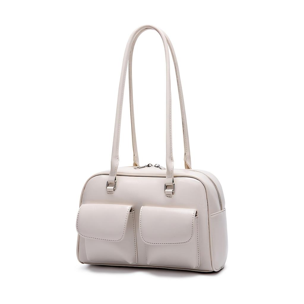 Модная сумка через подмышку, высококачественная универсальная сумка, нишевый дизайн, женская сумка через плечо, ретро-кошельки и сумки из искусственной кожи