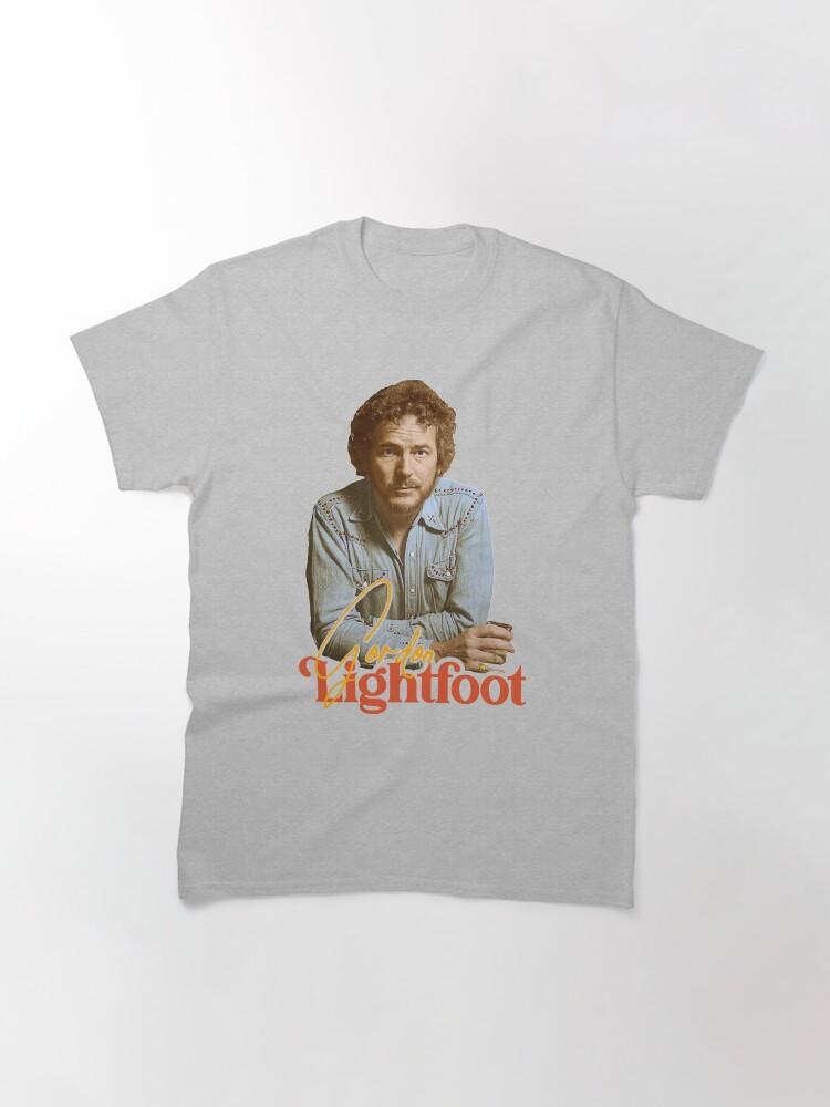 Gordon Lightfoot Day Gift For Gordon Lightfoot Retro Folk Rock Icon Gifts Music Fans Classic T-Shirt
