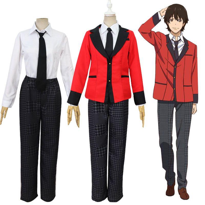 Костюм для косплея Kakegurui Jabami Yumeko Ryota Suzui, выполненный из прочной ткани и с идеальными швами для праздничных мероприятий