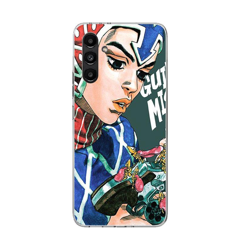 JoJo Adventure Guido Mista Phone Case For Samsung Galaxy A13 A14 A15 A16 A17 A53 A54 A55 A56 A33 A34 A35 A36 A23 A24 A25 A26 A05