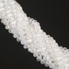 30-200Pcs Rondelle Austria Faceted Crystal Glass Beads Loose Spacer Beads for Jewelry Making