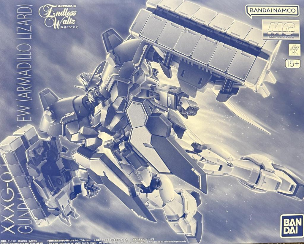 BANDAI SPIRITS MG Мобильный доспех Гандам Wing Бесконечная слава проигравших Гандам Sandrock EW Lolizard Масштаб Пластиковая модель Комплект для сборки Вальц (Бронированное Оборудование)