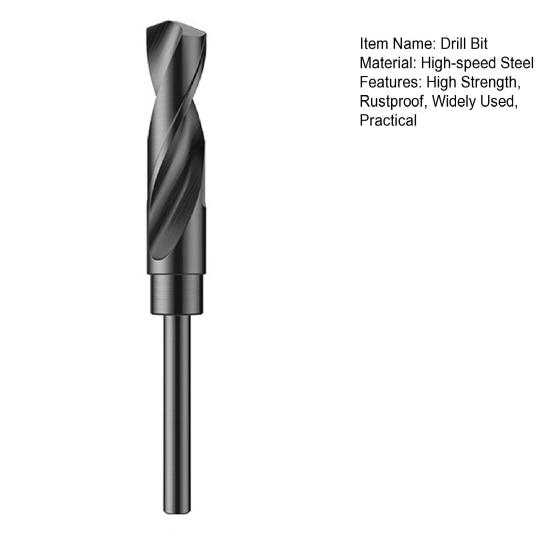 Drill Bit 118-Degree Point Angle Wear-Resistant Rust-proof Widely Used High Speed Steel DIY Drill Bit Woodworking Tool
