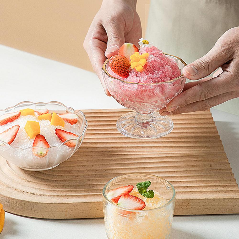 Summer Portable Hand-operated Ice Shaver, Multifunction Ice Crushing Tool for Homemade Fruit Smoothies