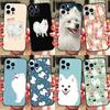 Japanese Spitz Dog Phone Case For iPhone Samsung Galaxy Redmi Xiaomi Oppo OnePlus Note S A 7 8 9 10 11 12 13 14 20 21 22 23 53 54 Pro Max Plus Ultra