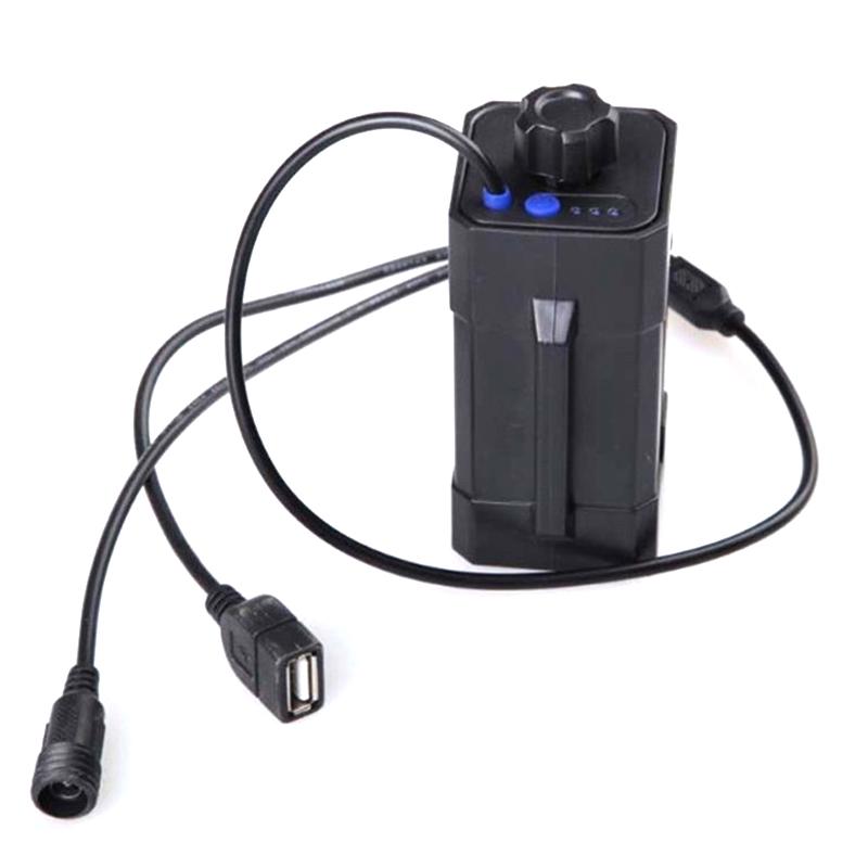 8,4 В 4X 18650 Водонепроницаемый чехол для аккумуляторной батареи Коробка для дома Крышка для велосипедной лампы