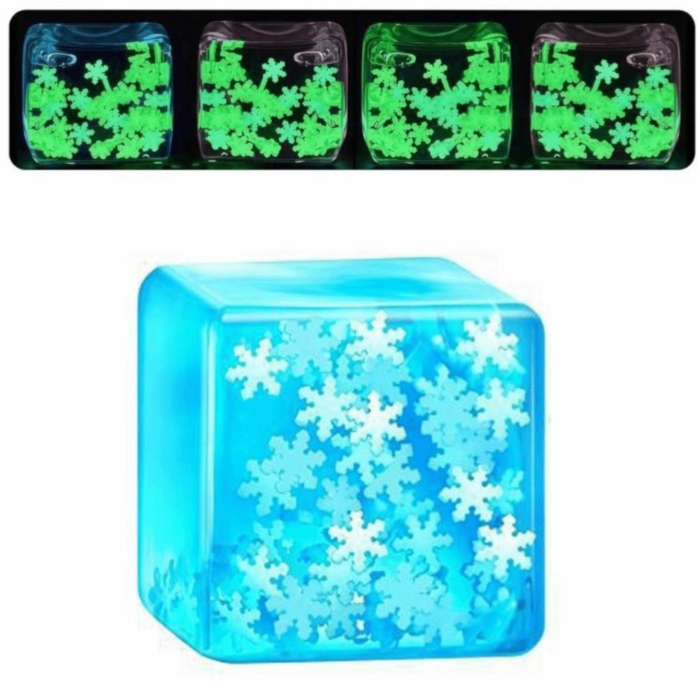 Slow Rebound Ice Cube Squishy Toy Slow Rising Sensory Fidget Toy Ice Cube Fidget Toy Gifts