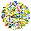 50 New Frog Mix and Match Water Cup Notebook Suitcase DIY Decorative Stickers Waterproof Stickers
