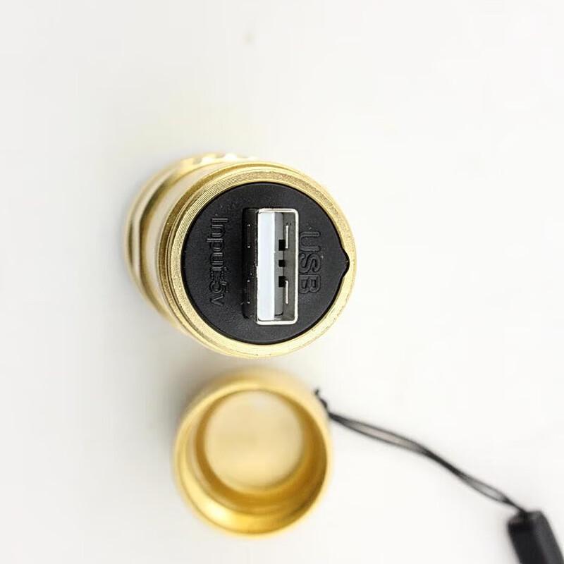Q5 Мини USB-фонарик с зумом