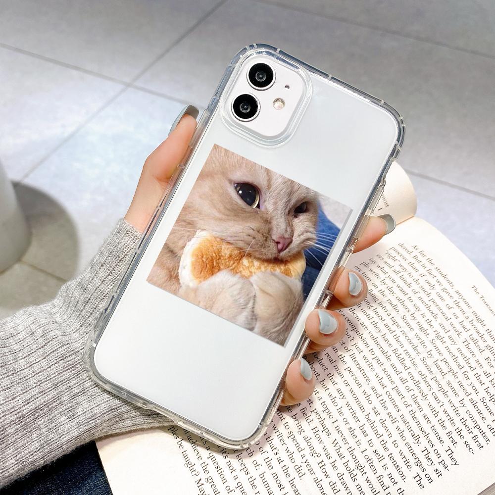 Чехол с изображением кота для Iphone 13 Pro Max, чехлы Fundas Iphone 11 12 Pro Max XR 7 8 SE 2020 X Xs 6 6s Plus 13 Mini SE 2 3, противоударный чехол
