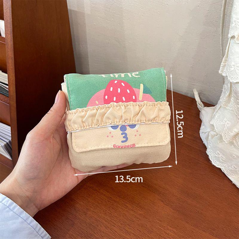 Women Travel Mini Sanitary Napkin Tampon Storage Organizer Small Sanitary Napkin Bag Make Up Coin Money Lipstick Storage Pouch