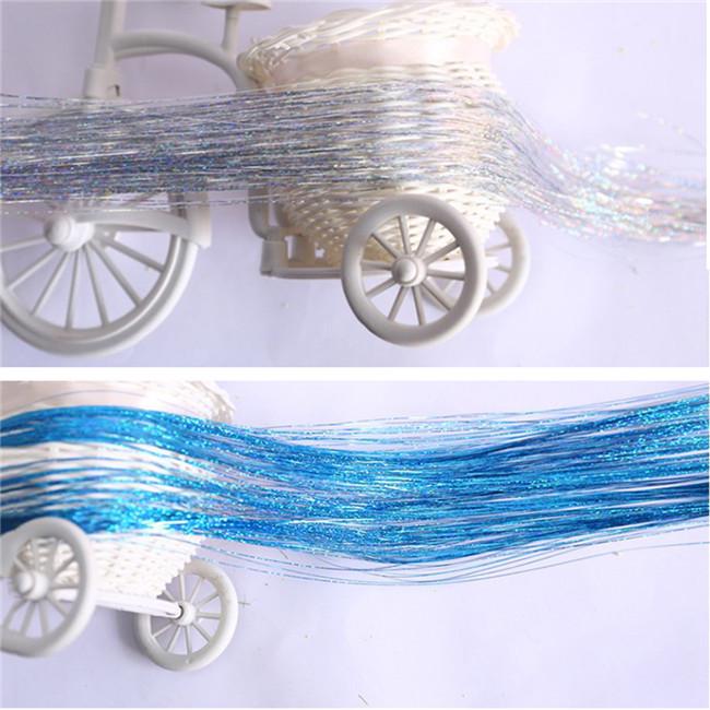 Мишура для волос, блестящие наращивания, подчеркивающие накладные пряди, аксессуары для вечеринок