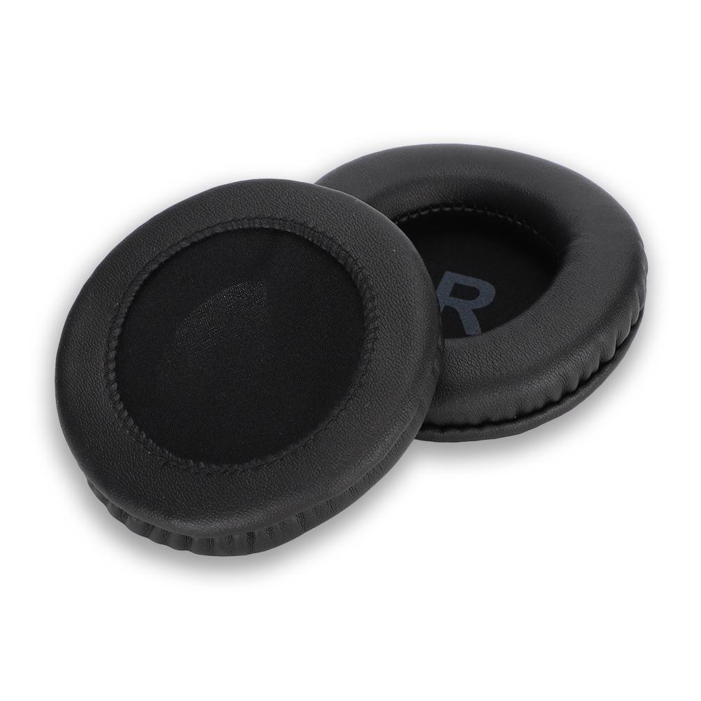 Universal Earphone Ear Pads Cotton Cushion With LR Mark Black for 85mm Headphones