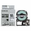 King Jim [Genuine] Tepra PRO Tape Cartridge Outdoor-resistant Label 18mm White Label/Black Letters Length 7m SS18KV