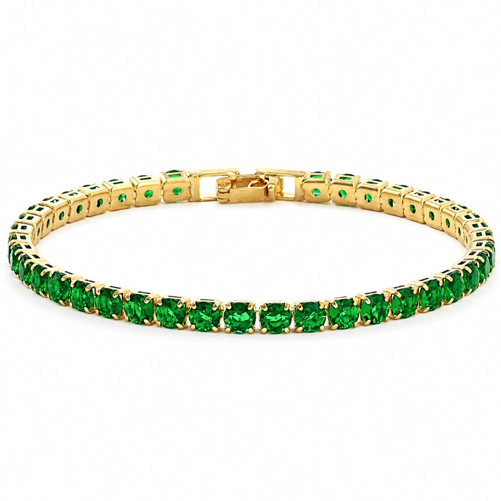 17/19/21CM Fashionable Zircon Tennis Bracelets for Women Dazzling Various Shape Crystal Chain on Hand Trend Sexy Party Accessories Jewelry