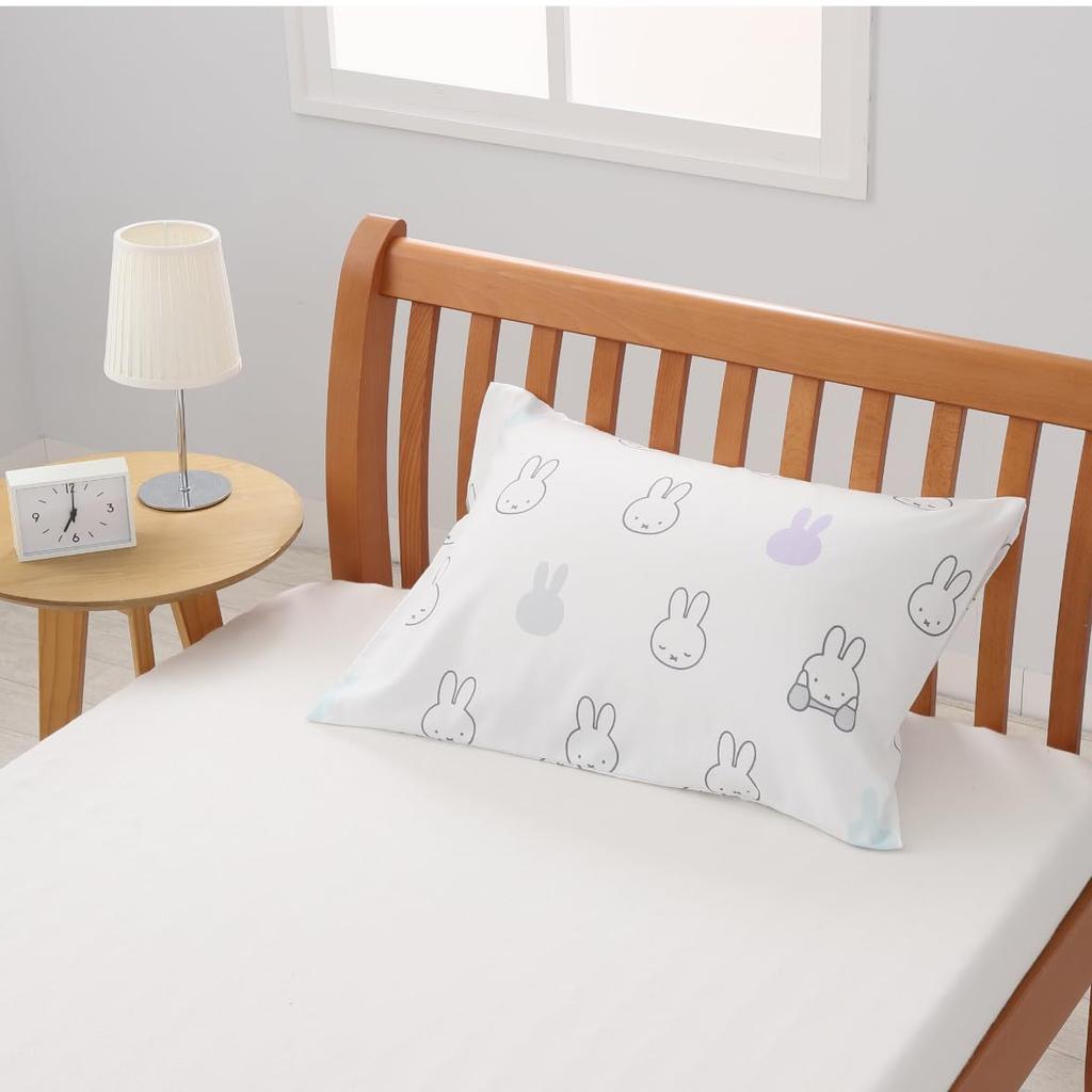 Nishikawa Miffy Подходит для подушек Внутренний Пастельное лицо PJ04140035 Наволочка, 63x43см, Стираемый, Чехол, DB4602, Синий,