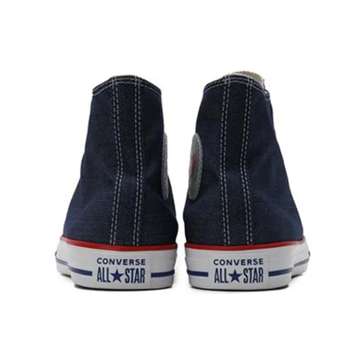 Converse All Star Hi 'Indigo' (Unisex) Indigo / Enamel Red / Blue Canvas Shoes 163303C