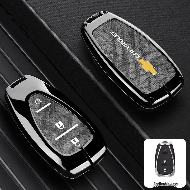 Чехол для ключа Chevrolet для Equinox, Malibu XL, Trax, Trailblazer, Orlando, Monza - Накладка на корпус автомобиля