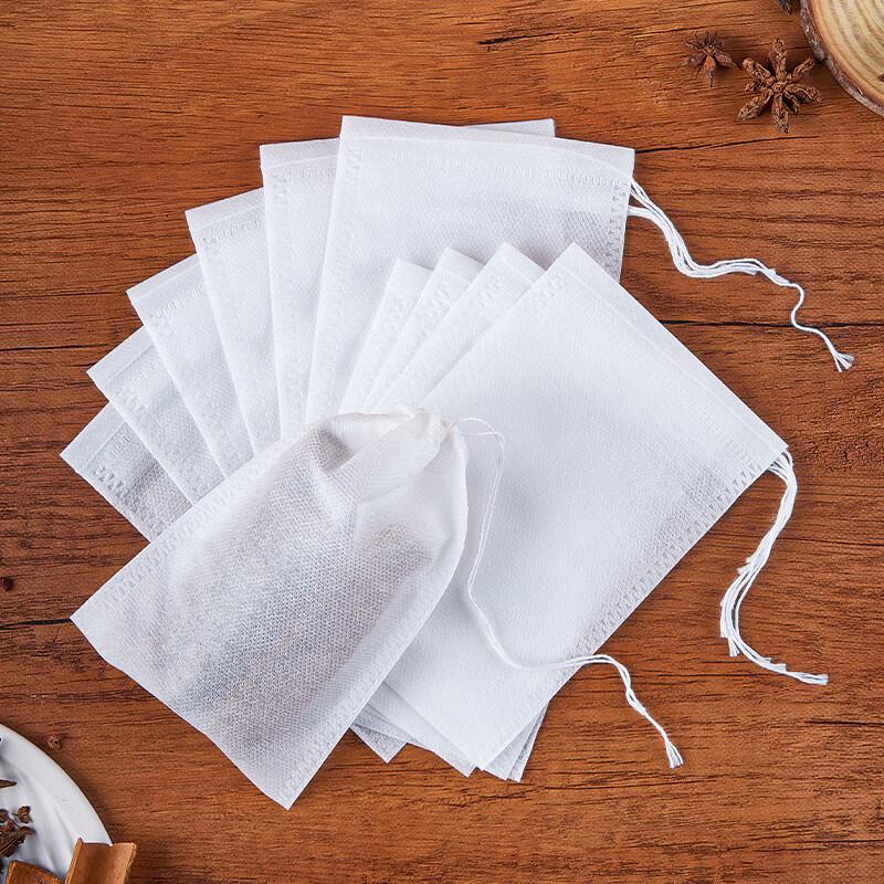 SHUANG YU Non-Woven Filter Bags, Tea Bags, Herbal Bags, Marinade Bags, 100 Disposable Decoction Bags, Seasoning Bags, Drawstring Style