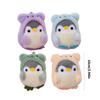 Penguins Doll Keychain Bag Pendant Charm Plush Doll Toy Car Keychain Christmas Gifts Phone Ornaments for Womens Girls
