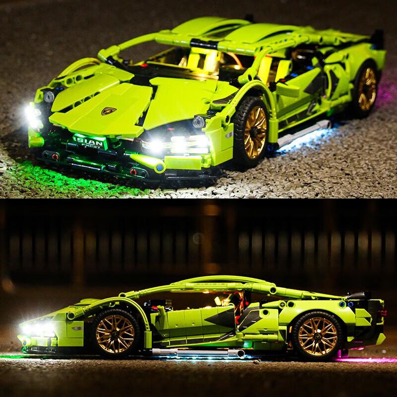 Игрушка-конструктор Lamborghini Гоночный автомобиль