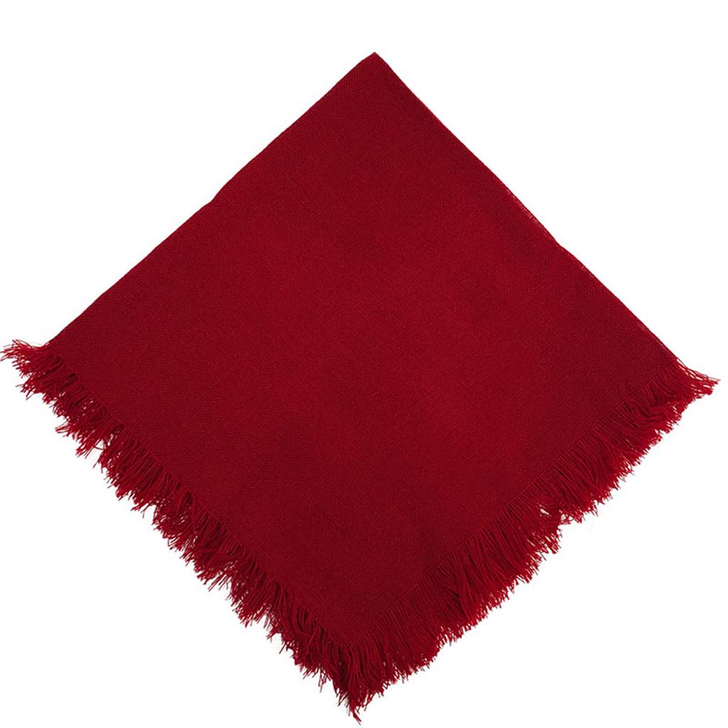 Popular Rural Headwrap for Adult Unisex Fashion Solid Color Furry Trim Headcover Breathable Thin Bandanas for All Age