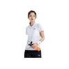 Li-Ning Solid Color Simple Polo Collar Short Sleeve T-Shirt Quick Dry Cool Versatile Sports Shorts Casual Set Women Sets APLR126-4+AKSUA22-1