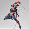 Revoltech Amazing Yamaguchi Deathstroke №011 Высокодетализированная ПВХ Фигурка Коллекционная Игрушка