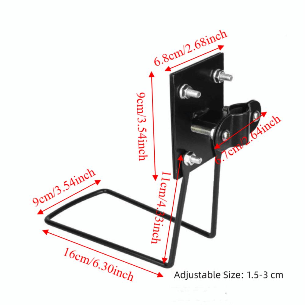 Attachment Bike Basket Fixed Holder Front Rear Bike Basket Mount Bicycle Basket Holder Cargo Rack