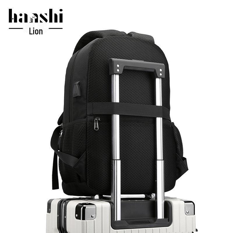 Мужской деловой рюкзак для поездок на работу — высококачественная дорожная, вместительная, водонепроницаемая сумка для ноутбука