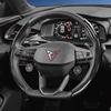 Подходит для рулевого колеса Cupra с текстурой под карбон, со сегментированным дизайном и быстрыми застежками, прочный, для Formentor, Leon, Sportstourer