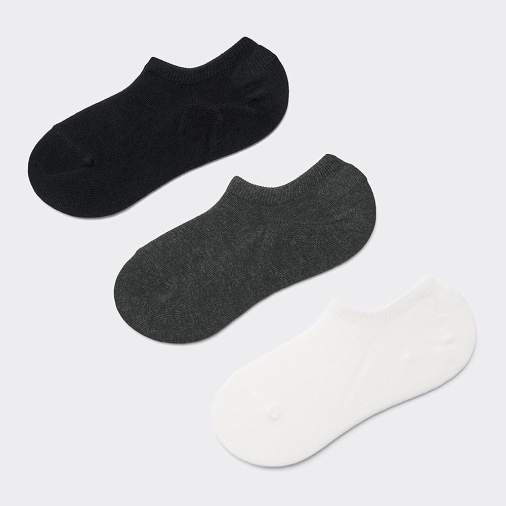 GU by Uniqlo Очень короткие носки 3p с антискользящим покрытием 