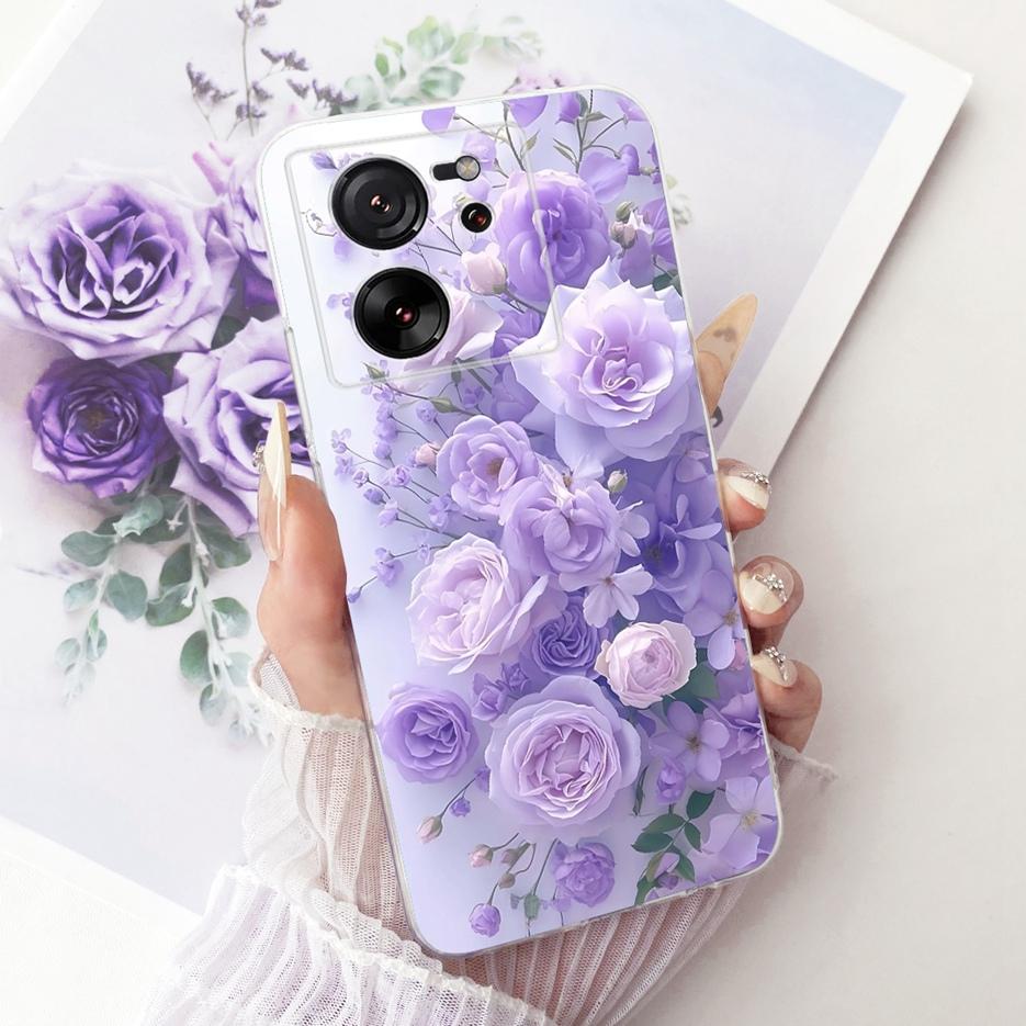 For Xiaomi Mi 13T Pro 5G Case Luxury Butterfly Tree Painted Cover Soft Silicone Phone Case For Xiaomi 13T Pro Mi13T Pro 5G Shell
