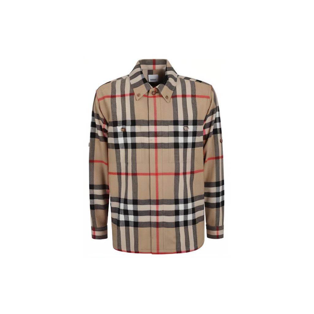 Burberry Клетчатая рубашка с длинным рукавом 8058584