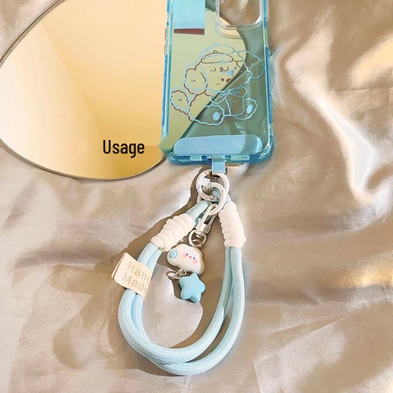 Универсальный мобильный шнурок Speechless Cloud Star: Ремешок на запястье, Цепочка для камеры, Брелок, Веревка для руки.