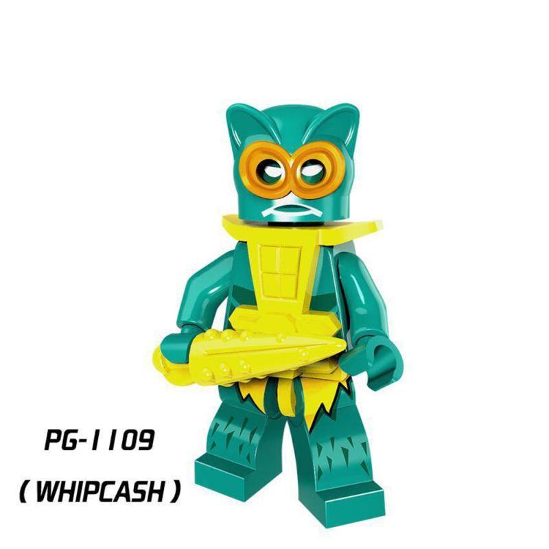 Строительные блоки, игрушка-минифигурка, серия He-man Masters Whipcash Manaface, собранные детские игрушки