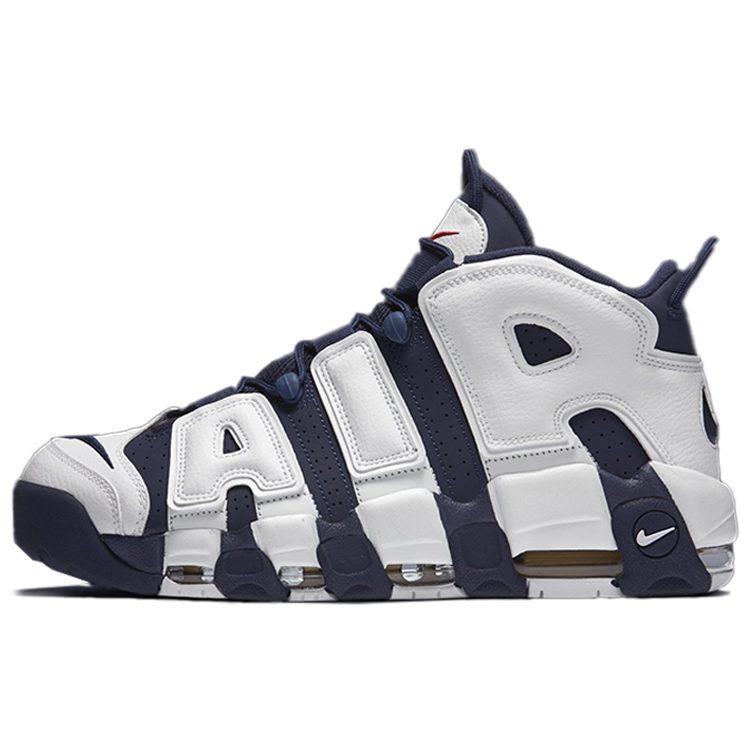Nike Air More Uptempo 'Белый Синий' 414962-104(2020)