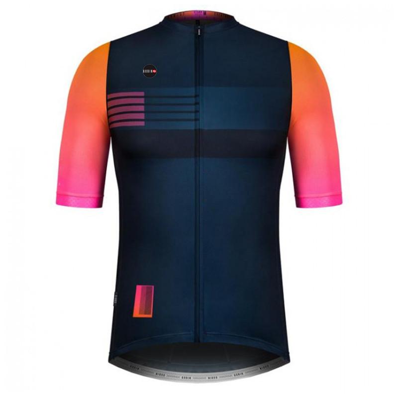 Gobikful Men's Cycling Jersey Seamless Compression, Men's Cycling Jersey Breathable Quick-drying Men's Cycling Jersey Set 2024