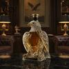 Whiskey Decanter for Connoisseurs Eagle Glass Decanter, 350ml 250th Anniversary Shaped Bottle Artistic Wine Bourbon, Unique Bar Decor & Gift