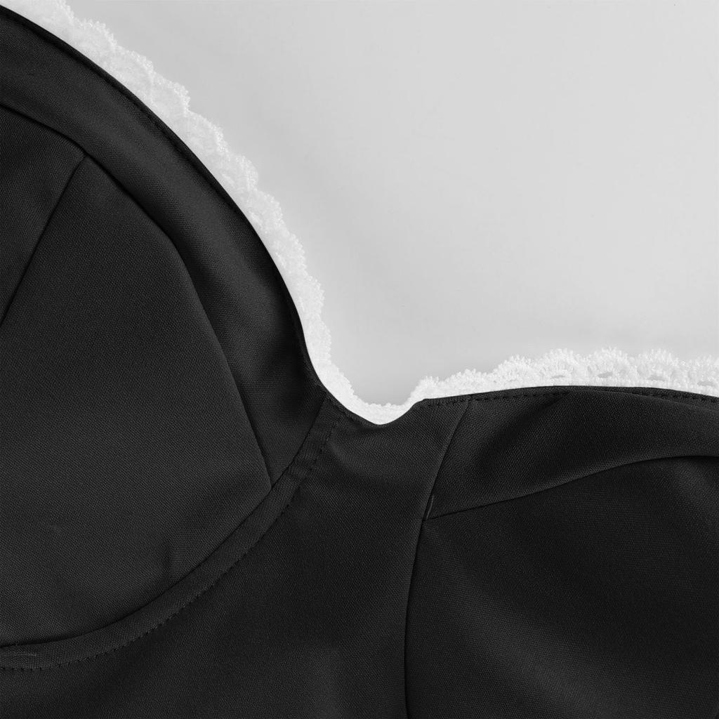 Женское модное однотонное платье принцессы с сеткой и двухслойным платьем на подтяжках